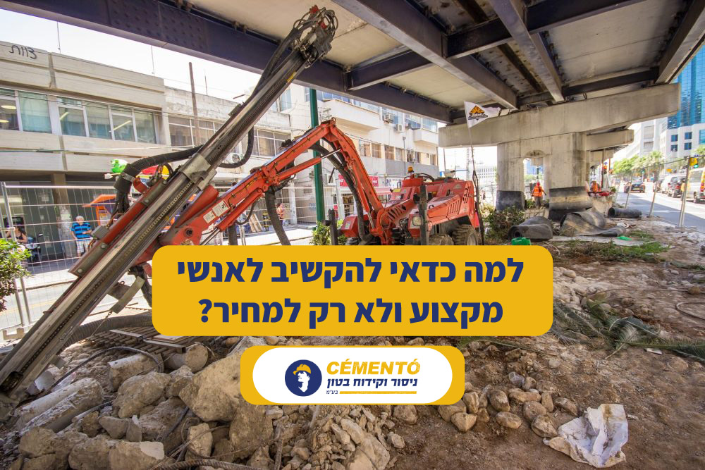 למה כדאי להקשיב לאנשי מקצוע ולא רק למחיר למה כדאי להקשיב לאנשי מקצוע ולא רק למחיר